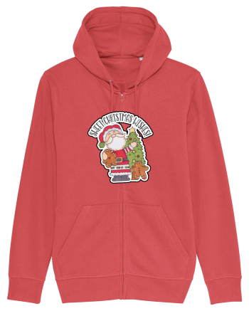 Sweet Christmas Wishes from Santa Carmine Red