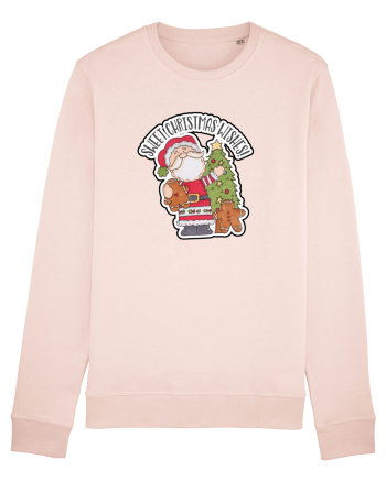 Sweet Christmas Wishes from Santa Candy Pink