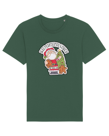 Sweet Christmas Wishes from Santa Bottle Green