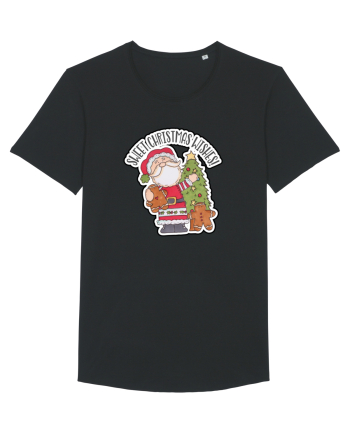 Sweet Christmas Wishes from Santa Black