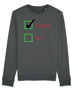Naughty or Nice Bluză mânecă lungă Unisex Rise