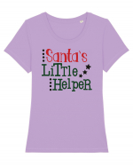 Santa's little helper Tricou mânecă scurtă guler larg fitted Damă Expresser