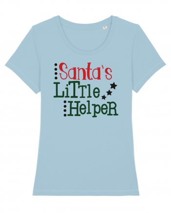 Santa's little helper Sky Blue