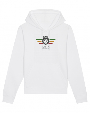 Rasta University Lion Logo White