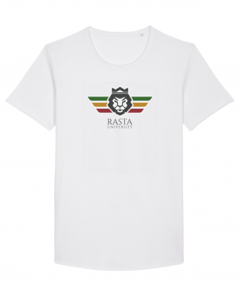 Rasta University Lion Logo White