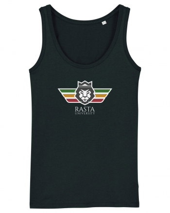 Rasta University Lion Logo Black