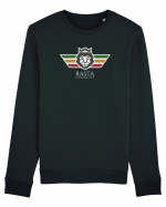 Rasta University Lion Logo Bluză mânecă lungă Unisex Rise