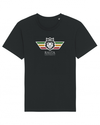 Rasta University Lion Logo Black