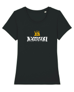 Rastafari Tricou mânecă scurtă guler larg fitted Damă Expresser