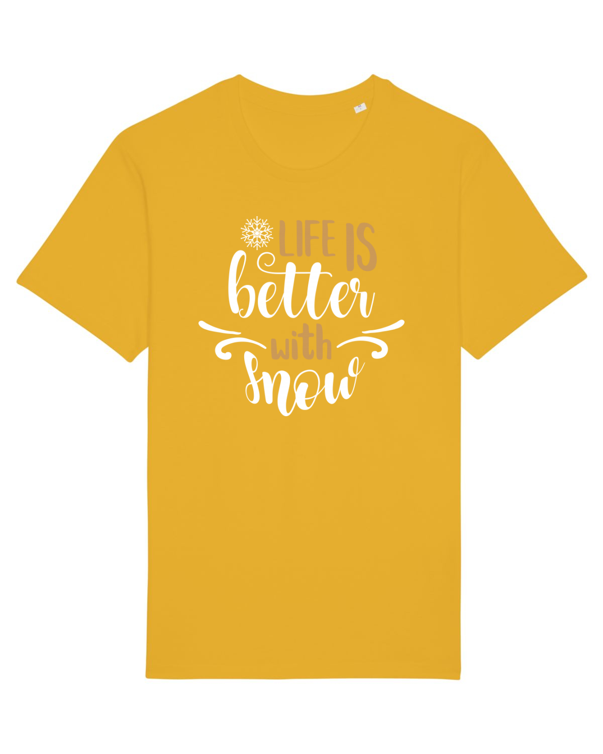 Tricou mânecă scurtă Unisex Rocker Spectra Yellow