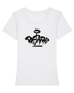 Rastafari Tricou mânecă scurtă guler larg fitted Damă Expresser