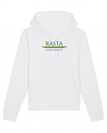 Rasta University Logo White