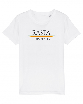 Rasta University Logo White