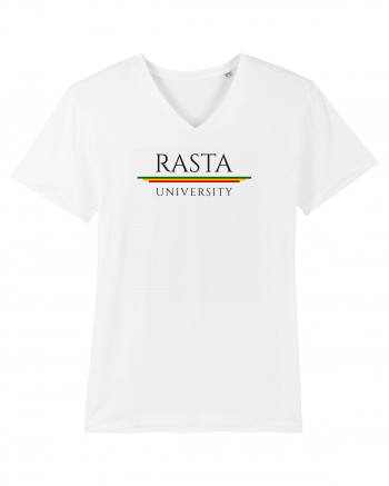 Rasta University Logo White