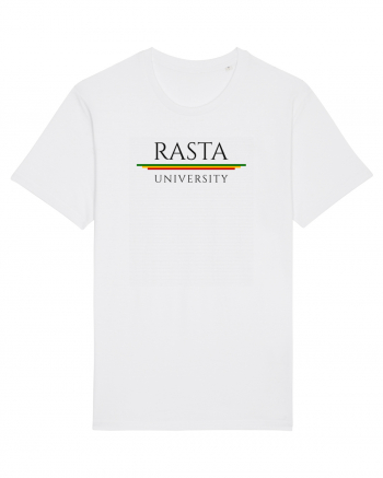 Rasta University Logo White