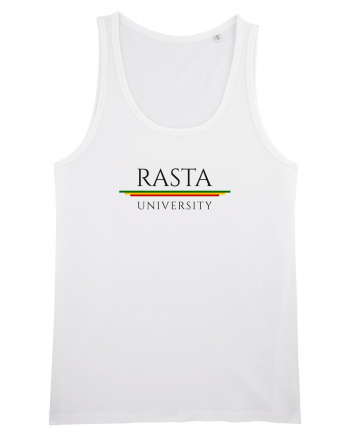 Rasta University Logo White