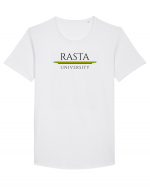 Rasta University Logo Tricou mânecă scurtă guler larg Bărbat Skater