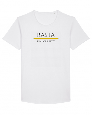 Rasta University Logo White