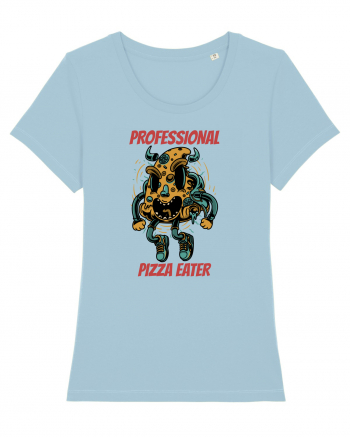 Professional Pizza Eater Sky Blue
