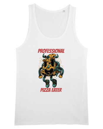 Professional Pizza Eater White