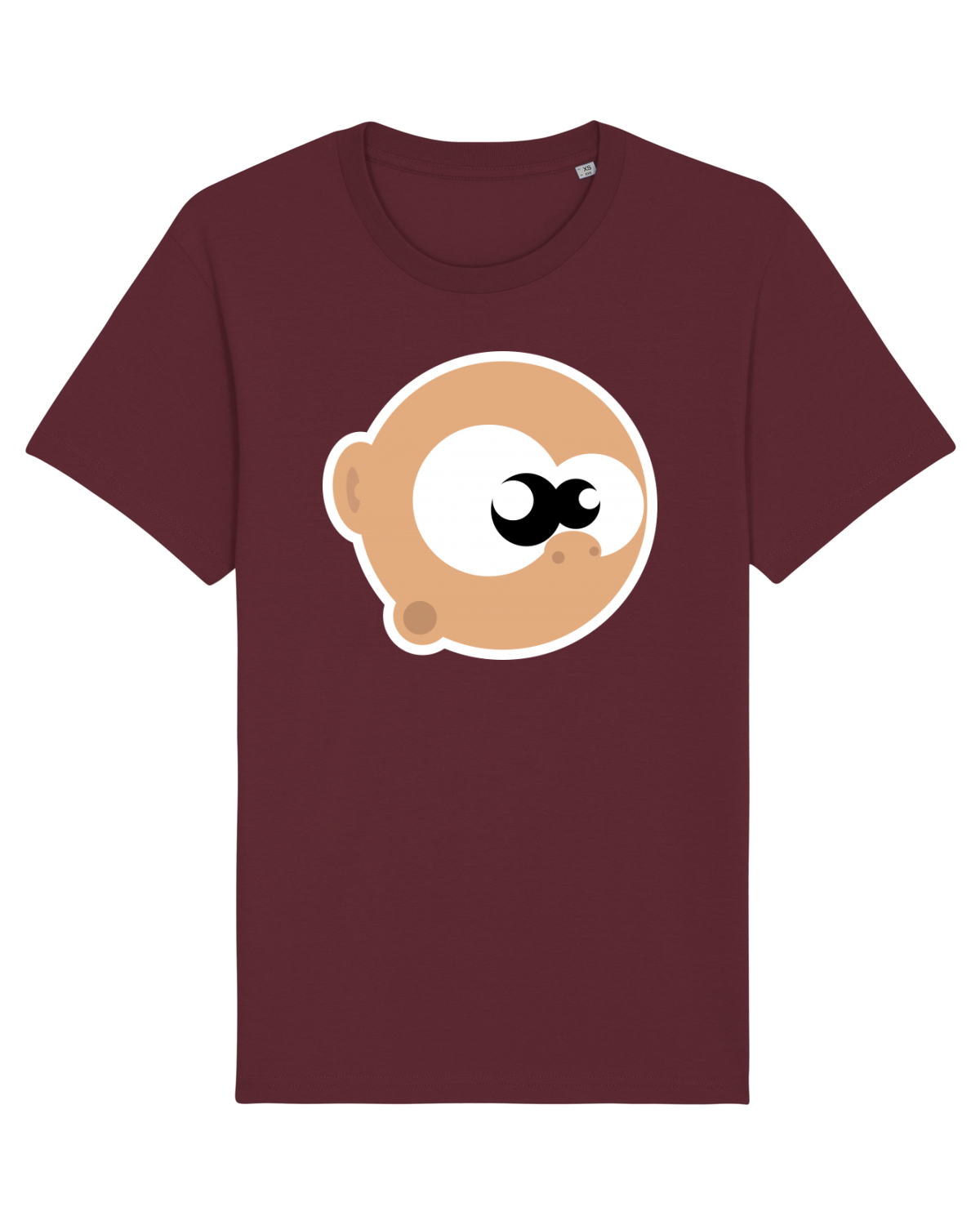 Tricou mânecă scurtă Unisex Rocker Burgundy