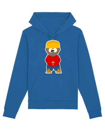 Cartoon Rapper Royal Blue
