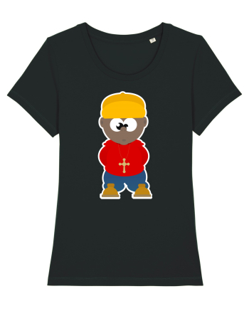 Cartoon Rapper Black