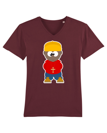 Cartoon Rapper Burgundy