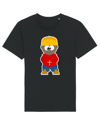 Cartoon Rapper Black