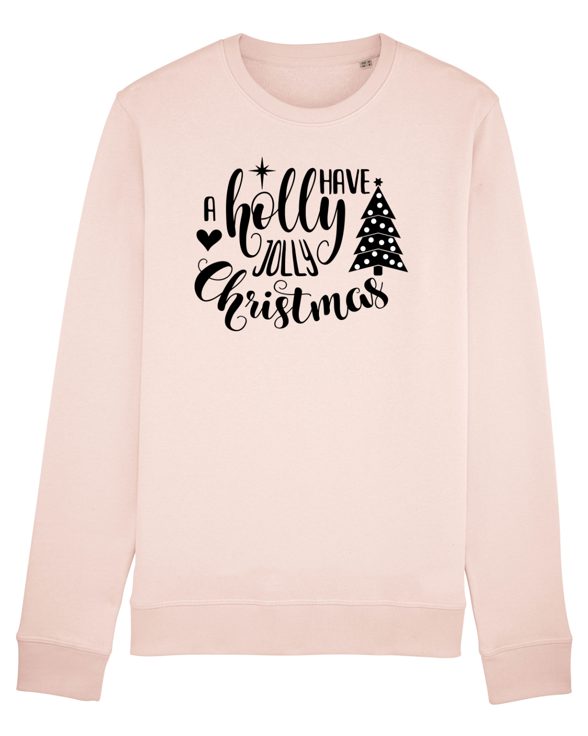 Bluză mânecă lungă Unisex Rise Candy Pink