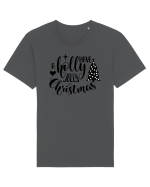 Mesaj tradițional de Crăciun Tricou mânecă scurtă Unisex Rocker