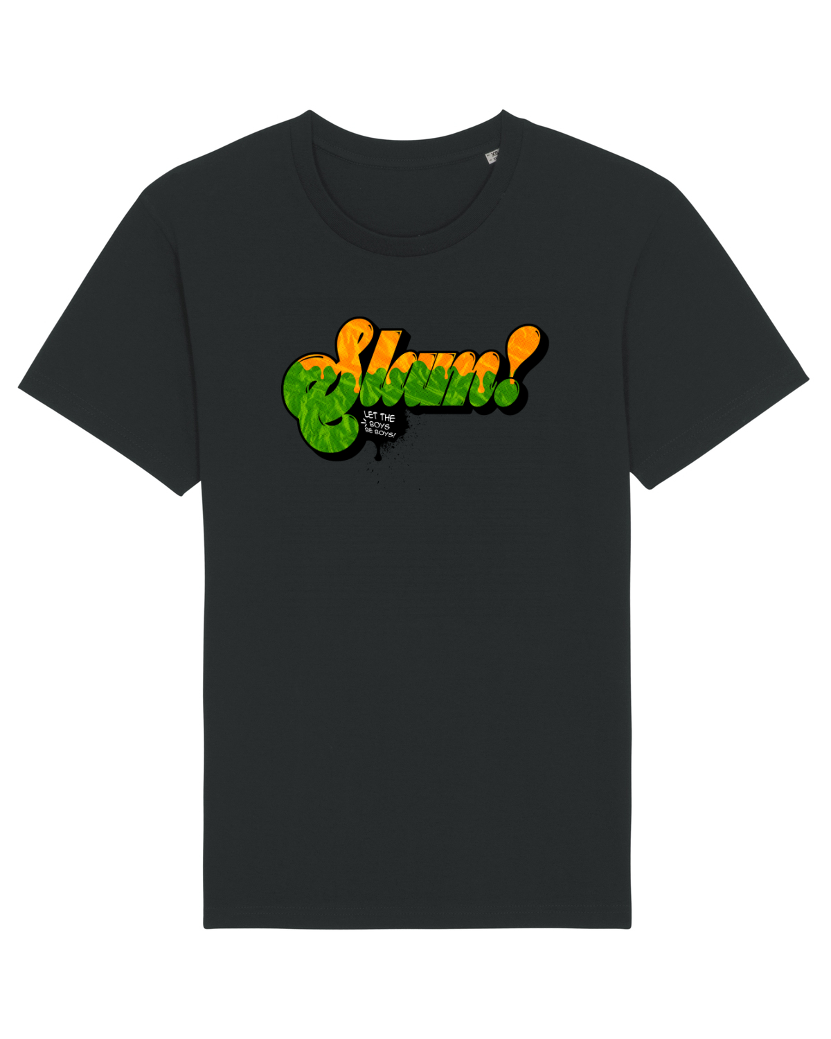 Tricou mânecă scurtă Unisex Rocker Black