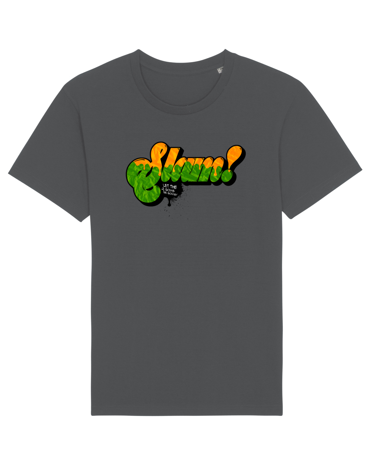 Tricou mânecă scurtă Unisex Rocker Anthracite