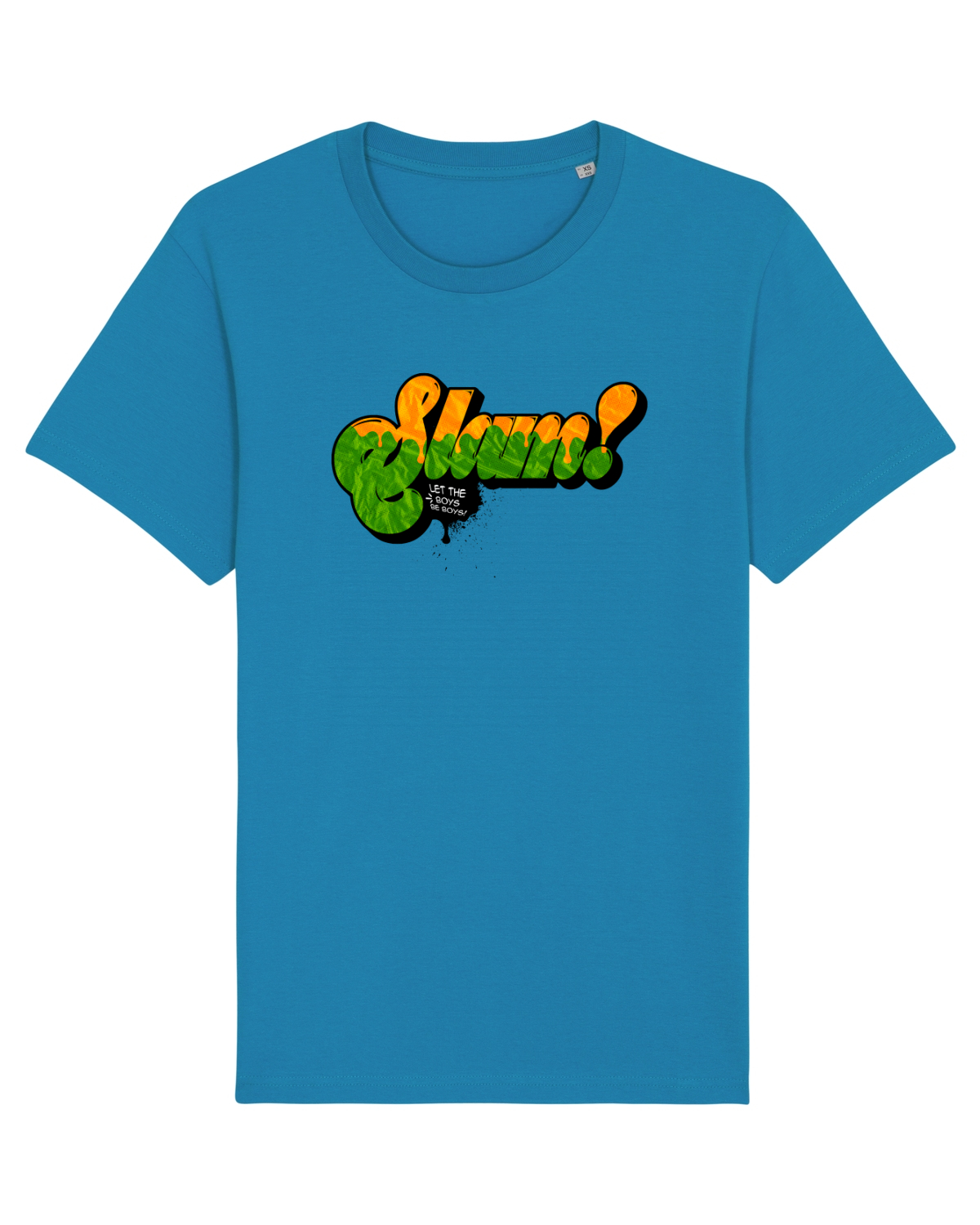 Tricou mânecă scurtă Unisex Rocker Azur