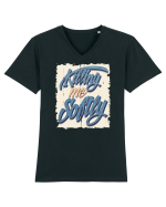 Killing me Softly Tricou mânecă scurtă guler V Bărbat Presenter