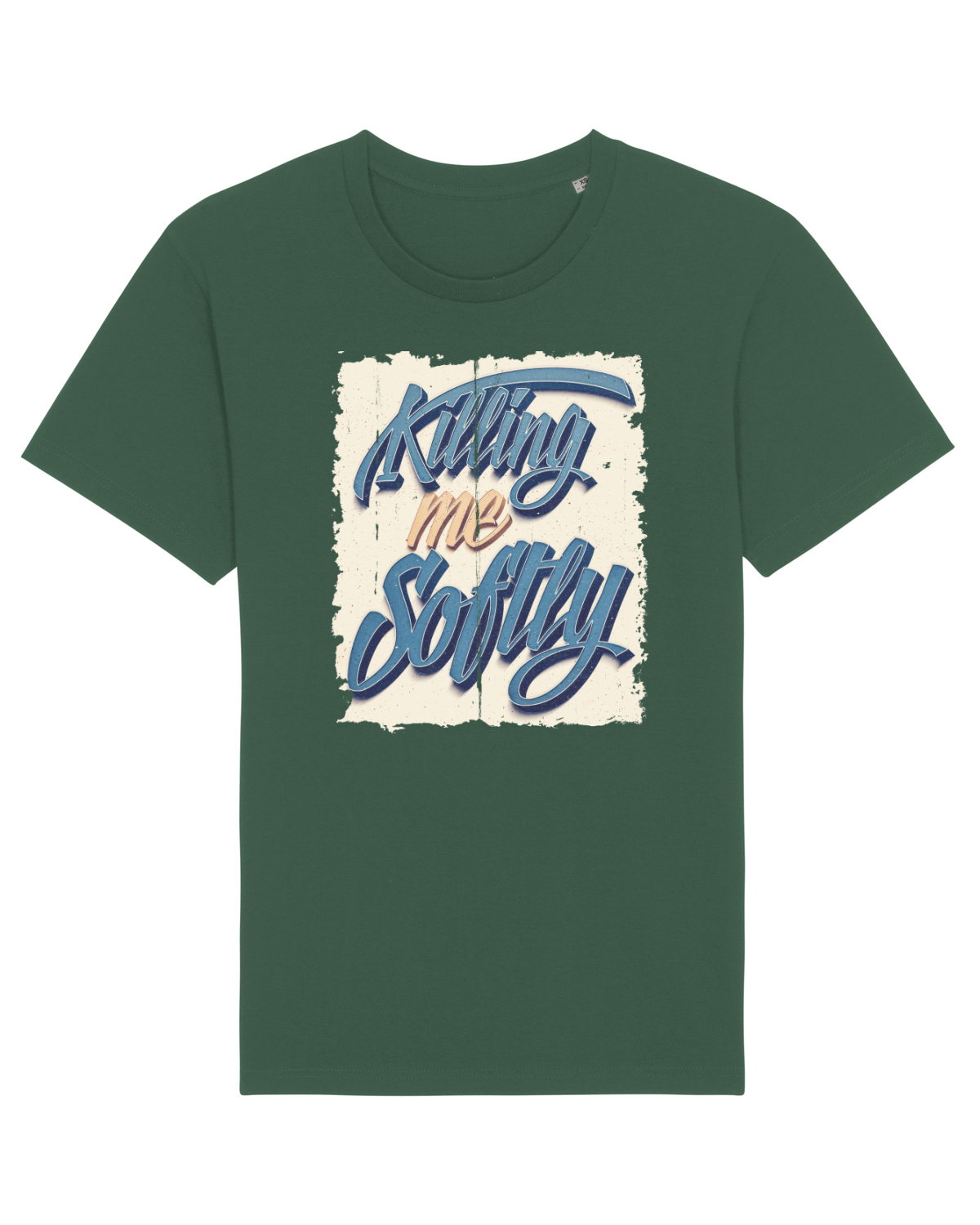 Tricou mânecă scurtă Unisex Rocker Bottle Green