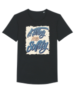 Killing me Softly Tricou mânecă scurtă guler larg Bărbat Skater