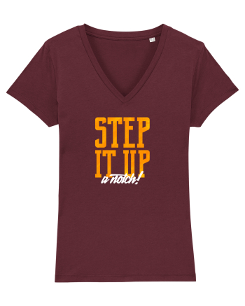 Step it Up a Notch! Burgundy
