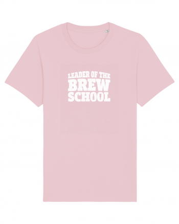 Leader of the Brew Shool Cotton Pink