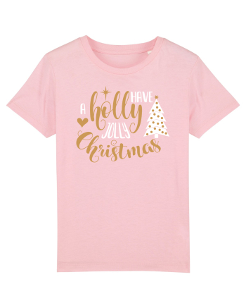 Mesaj tradițional de Crăciun Cotton Pink