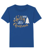 Mesaj tradițional de Crăciun Tricou mânecă scurtă  Copii Mini Creator