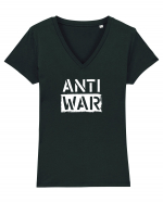 Anti War Tricou mânecă scurtă guler V Damă Evoker