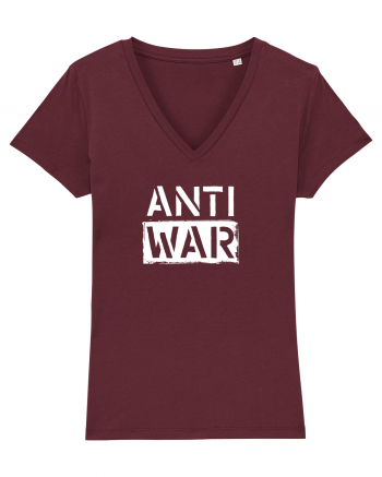 Anti War Burgundy