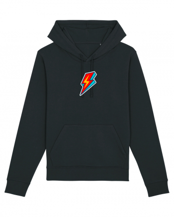 Retro  Lightning Bolt Black