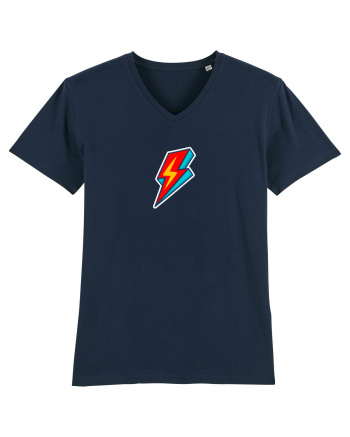 Retro  Lightning Bolt French Navy