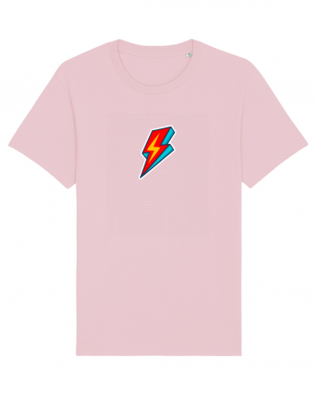 Retro  Lightning Bolt Cotton Pink