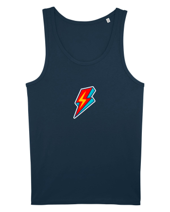 Retro  Lightning Bolt Navy