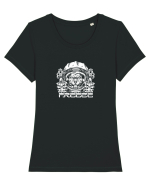 Freeze! Tricou mânecă scurtă guler larg fitted Damă Expresser