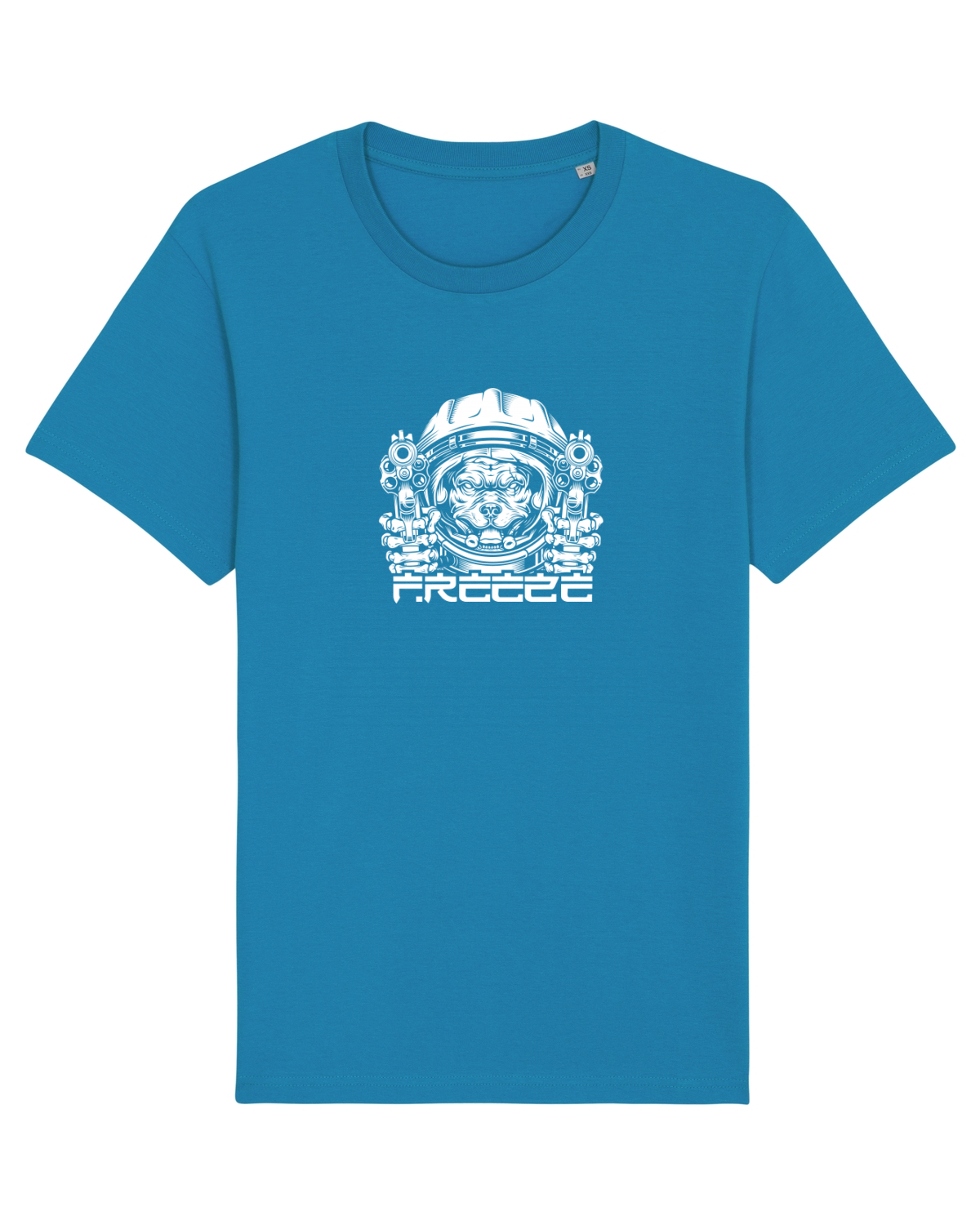 Tricou mânecă scurtă Unisex Rocker Azur