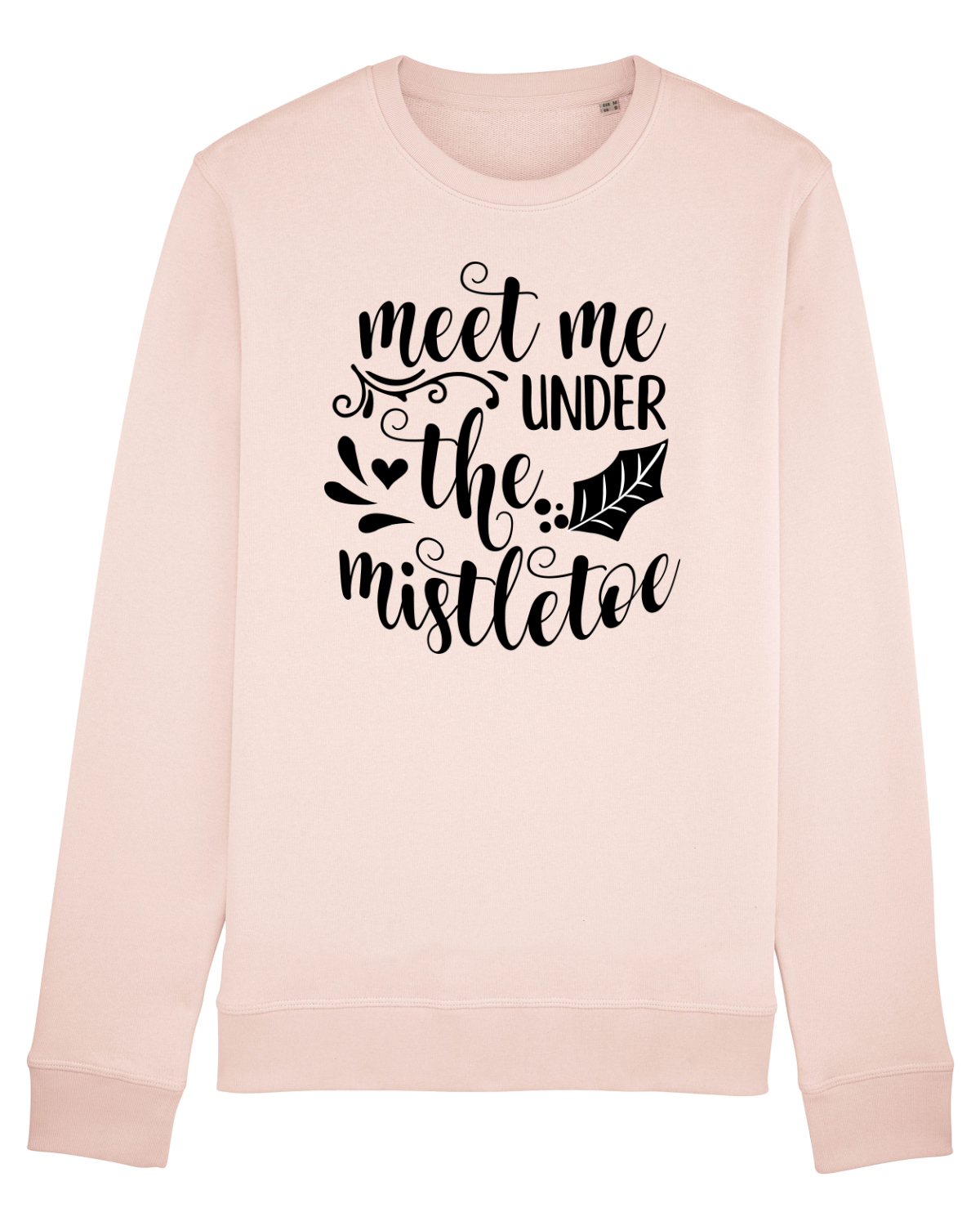 Bluză mânecă lungă Unisex Rise Candy Pink